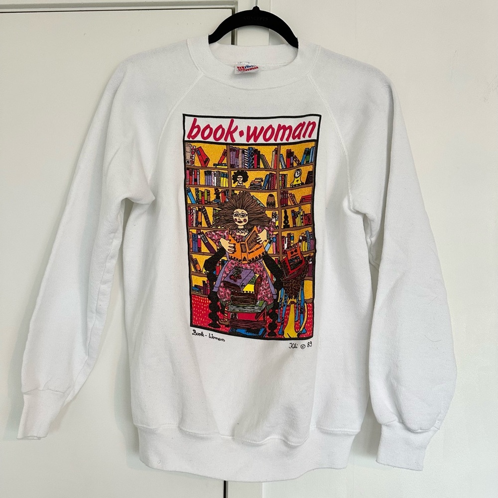 ICONIC “Book Woman” sweatshirt